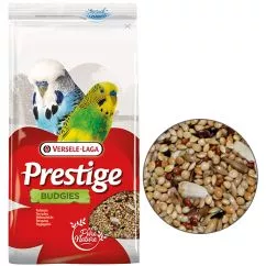 Корм Versele-Laga Prestige Вudgies ВЕРСЕЛЕ-ЛАГА ПРЕСТИЖ ПОПУГАРЬ для волнистых попугаев, зерновая, 1 кг (216200)