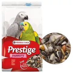 Корм Versele-Laga Prestige Parrots ВЕРСЕЛЕ-ЛАГА ПРЕСТИЖ Большой попугай для крупных попугаев, зерновых, 1 кг (217955)