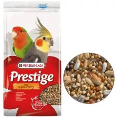 Корм Versele-Laga Prestige Big Parakeets ВЕРСЕЛЕ-ЛАГА ПРЕСТИЖ СЕРЕДНИЙ ПАПУГАЙ для середніх папуг 1 кг (218808)