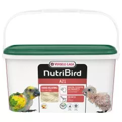 Молоко Versele-Laga NutriBird A21 ВЕРСЕЛЕ-ЛАГА НУТРИБЕРД A21 для пташенят середніх папуг та інших видів птахів, 3 кг (221754)