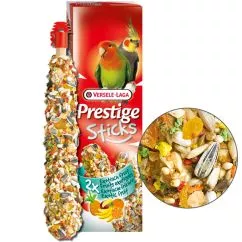 Ласощі VL Prestige Sticks ЕКЗОТ.ФРУКТИ (Parakeets Exotic fruit) для середніх папуг 2од 70г (223123)
