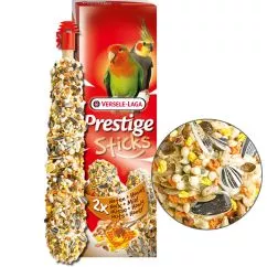 Ласощі VL Prestige Sticks ГОРІХИ З МЕДОМ (Parakeets Nuts&Honey) для середніх папуг 2од 70г (223130)