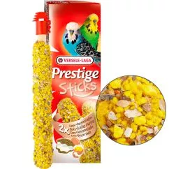Ласощі VL Prestige Sticks ЯЙЦЯ ТА УСТРИЦІ (Budgies Eggs&Oyster Shells) для папуга, 2од 30г (223239)