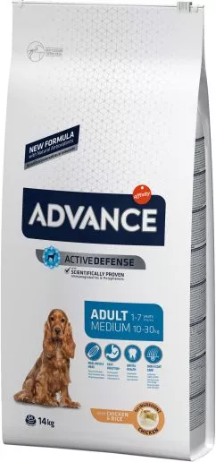 Сухой корм для собак средних пород Advance Medium Adult 14 кг (8410650172682)