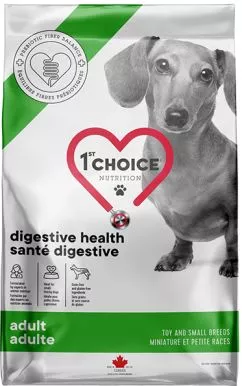 Сухий дієтичний корм для собак міні та малих порід 1st Choice Adult Digestive Health Toy and Small Гастроінтестинал 2 кг (65672122023)