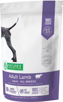 Сухой корм для собак Nature's Protection Adult Lamb All breeds 500 г (NPS45748) (4771317457486)