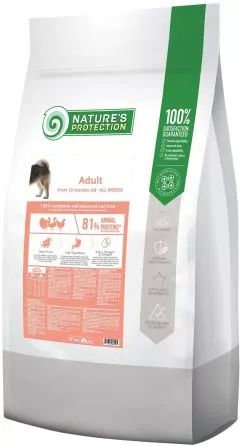 Сухой корм для собак Nature's Protection Adult All Breeds 18 кг (NPB46029) (4771317460295)