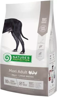 Сухий корм для собак Nature's Protection Maxi Adult Large breeds 4 кг (NPS45741) (4771317457417)