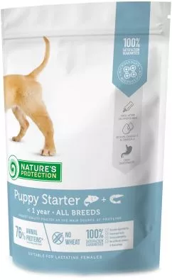 Сухий корм для цуценят Nature's Protection Puppy starter All breeds 500 г (NPS45721) (4771317457219)