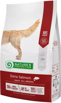 Сухой корм для собак Nature's Protection Extra Salmon Adult All breeds 12 кг (NPS45752) (4771317457523)