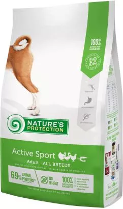 Сухий корм для собак Nature's Protection Active Sport Adult All Breeds 4 кг (NPS45743) (4771317457431)