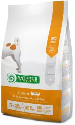 Сухий корм для юніорів Nature's Protection Junior All breeds 2 кг (NPS45726) (4771317457264)