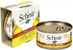 Вологий корм для собак Schesir Chicken Pineapple курка з ананасом 150 г (8005852613714)