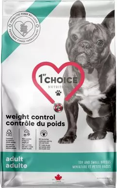 Сухий дієтичний корм для собак міні та малих порід 1st Choice Weight Control 2 кг (65672142021)