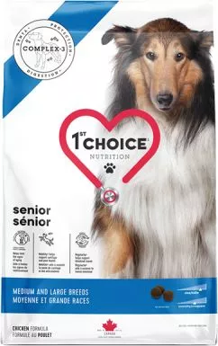 Сухий корм для літніх чи малоактивних собак 1st Choice з куркою 12 кг (65672100786)
