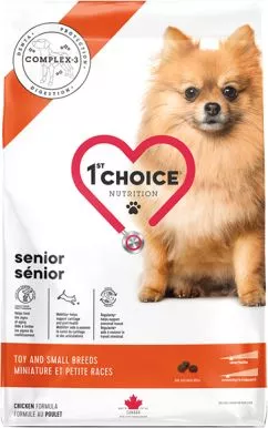 Сухий корм для літніх чи малоактивних собак міні та малих порід 1st Choice з куркою 2 кг (65672100700)