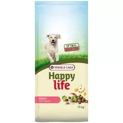 Сухой корм Happy Life Взрослый с ягненком (Adult Lamb) премиум для собак 15кг Упаковка (311011)
