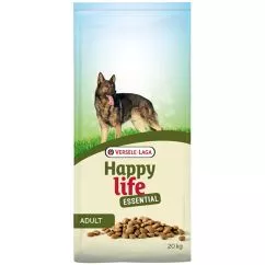Сухой корм Happy Life Эсеншиал с курицей и овощами (Adult Essential) премиум для собак, 20 кг (312056)