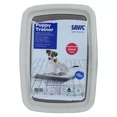 Туалет Savic ПАППИ ТРЕЙНЕР (Puppy Trainer) для собак, пластик, 48х35х4 см (3240)
