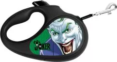 Повідець-рулетка для собак Collar WAUDOG R-leash, малюнок "Джокер Зелений", XS, до 12 кг, 3 м, світловідбиваюча стрічка (8123-1030-01)