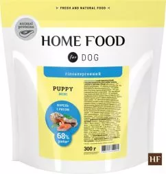 Сухой корм Home Food Puppy Mini гипоаллергенный "Форель с рисом" 0,3кг (2027030)