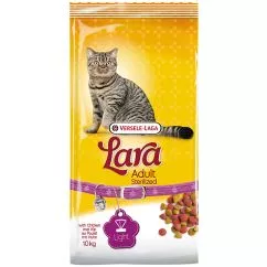 Сухий корм Lara Adult Sterilized ЛАРА СТЕРИЛАЙЗИД преміум для кастрованих котів та стерилізованих , 10 кг (409992)