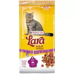 Сухий корм Lara Adult Sterilized ЛАРА СТЕРИЛАЙЗИД преміум для кастрованих котів та стерилізованих , 2 кг (410776)