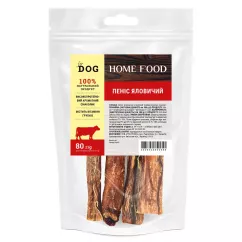 Лакомство Home Food For Dog Пенис говяжий 0,08 кг (1021008)