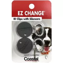 Клипса с заглушкой Coastal EZ Change ID Clip КОСТАЛ на ошейник для собак (45002_NICDOG)