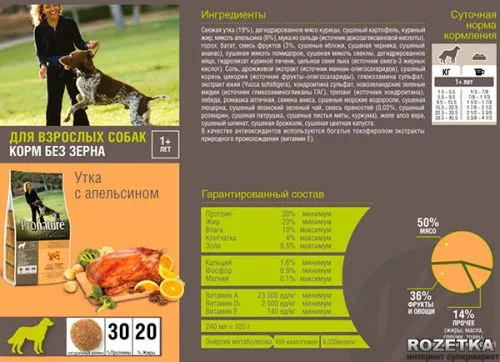 Сухий корм для дорослих собак Pronature Holistic Adult зі смаком качки та апельсинів 2.72 кг (65672525039) - фото №2