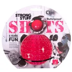 Игрушка Flamingo SHOTS BALL шотс шар суперпрочный для собак, резина, 9 см (514866)