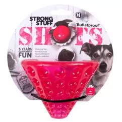 Игрушка Flamingo SHOTS CONE шотс конус суперпрочная для собак, резина, 14х11 см (514867)