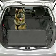 Лежак Flamingo CAR SAFE DELUXE захисний у багажник авто для собак, нейлон , 165х126 см (5331473)