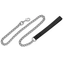 Повідець-ланцюжок Coastal Titan Chain Dog Leash КОСТАЛ для собак, тонкий , Чорний , 0,6 см x 1,2м (5502_BLK04)