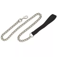 Поводок-цепочка Coastal Titan Chain Dog Leash КОСТАЛ для собак, средний, черный, 1см x 1,2м (5503_BLK04)