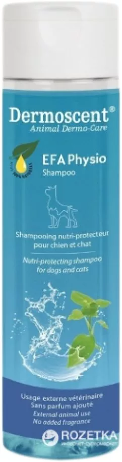 Питательный и защитный шампунь Dermoscent EFA Physio Shampoo для всех типов кожи 200 мл (3760098110483)