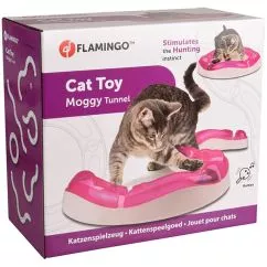 Flamingo Moggy Tunnel ФЛАМИНГО МОГГИ интерактивная игрушка для котов