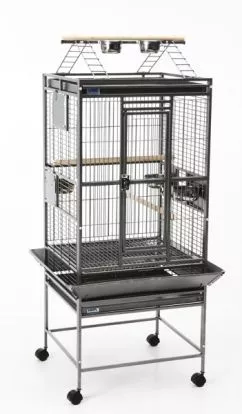 Вольер Savic ХАМИЛЬТОН (Hamilton Playpen) для попугаев, 60х55х158 см, прут 4 мм, Темно-серый (5680_0048)