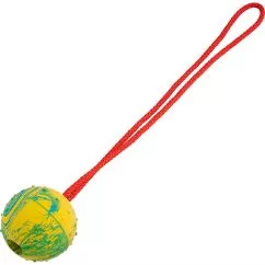 Резиновый мяч Sprenger с ручкой для собак, 7,5 см (58198_003_00)