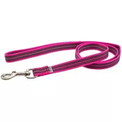 Поводок с ручкой Sprenger резиновый для собак, нейлон, Розовый 1,9х200 см (59230_200_70)