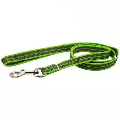 Повідець з ручкою Sprenger гумовий для собак, нейлон , Зелений 1,9х200 см (59230_200_73)