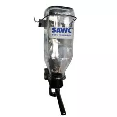 Бутылочка Savic (Glass Bottle) с креплением в клетку, 0.473 л (5946)