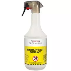 Спрей Oropharma ДЕЗИНФІКУЮЧИЙ (Disinfect Spray) для всіх тварин , 1 л (602492)