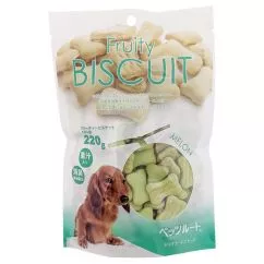 Печиво DoggyMan БІСКВІТ ДИНЯ (Biscuit Melon) фруктове для собак , 0.22 кг (60264)