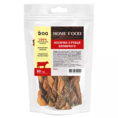 Лакомство Home Food For Dog Косичка из рубца говяжьего 0,08 кг (1010008)