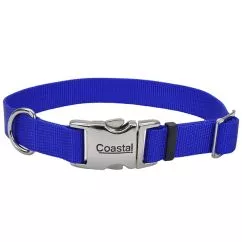 Ошейник Coastal Titan Buckle для собак, 2смХ36-51см, Синий (61601_BLU20)