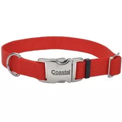 Ошейник Coastal Titan Buckle для собак, 2смХ36-51см, Красный (61601_RED20)