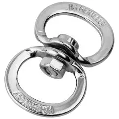 Кольцо Sprenger двойное вращающееся 16 мм Никелированная сталь (63000_016_01)