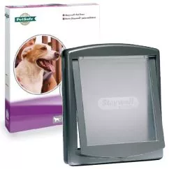 Дверца PetSafe Staywell Original ПЕТСЕЙФ СТЕЙВЕЛ ОРИГИНАЛ для собак больших пород, до 45 мм, Серый, 456х386 мм (777)