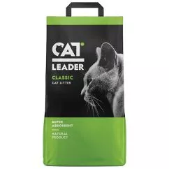 Супер-вбираючий наповнювач Кет Лідер (CAT LEADER) у котячий туалет , 5 кг (801267)